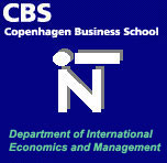Department of International Economics and Management, Copenhagen Business School